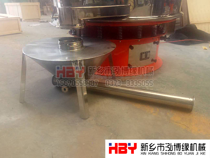 山東泰安1200型篩粉機已經(jīng)發(fā)貨，請孔經(jīng)理耐心等待